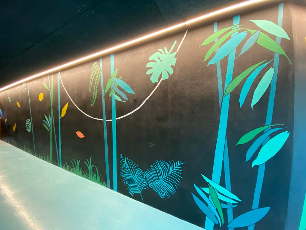 Décor mural réalisé par Ar Decor, entreprise de peinture de décoration